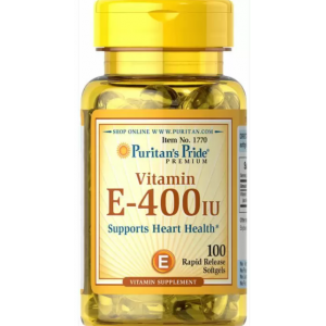 Vitamin E 400 МЕ - 100 капс Фото №1